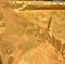 1 Yard Orange Gold Jacobean Reversible Drapery Upholstery Fabric Polyester Medium Weight 56 Inches Wide